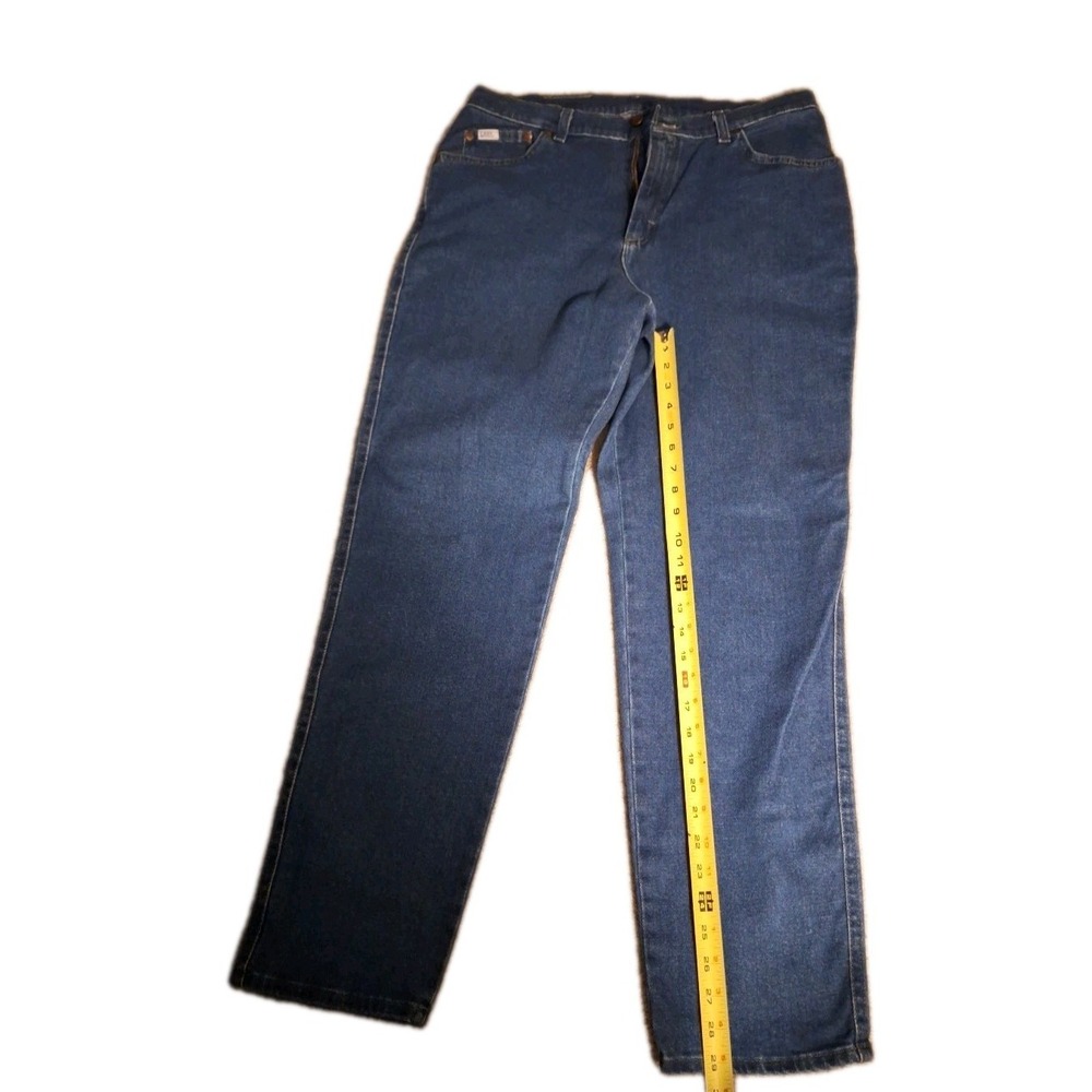 Lee Classic Fit Jeans Womens Size 18Dark Wash 29 Inch Straight Leg  Denim